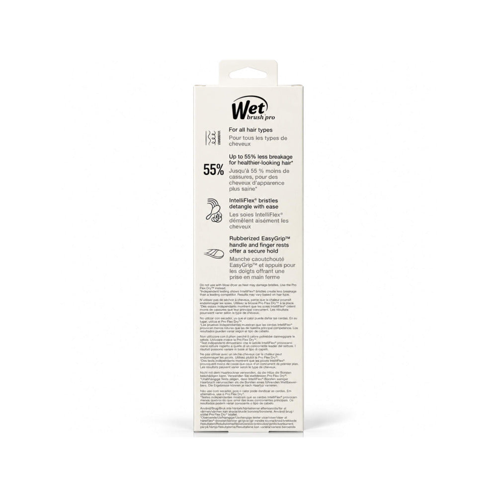 WetBrush Detangler Winter Wonderland Hair Brush - Silver