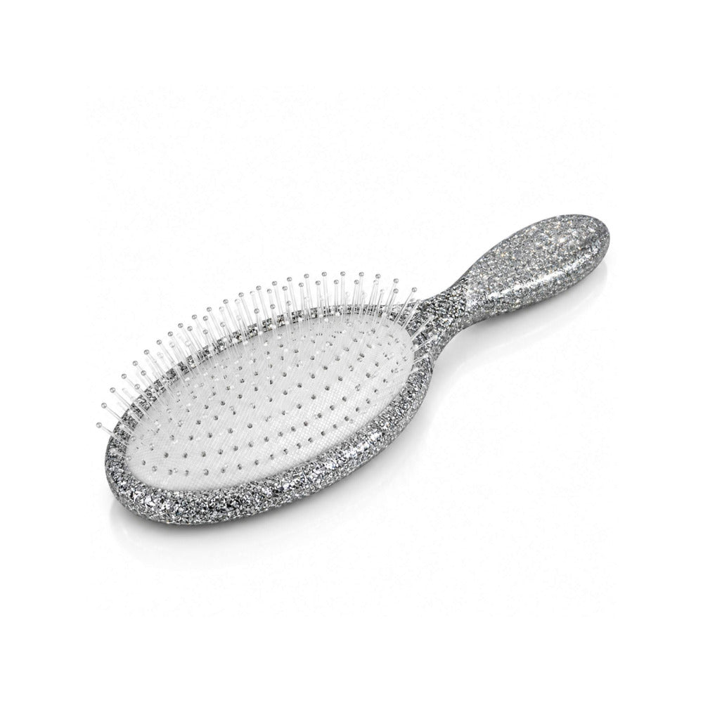 WetBrush Detangler Winter Wonderland Hair Brush - Silver