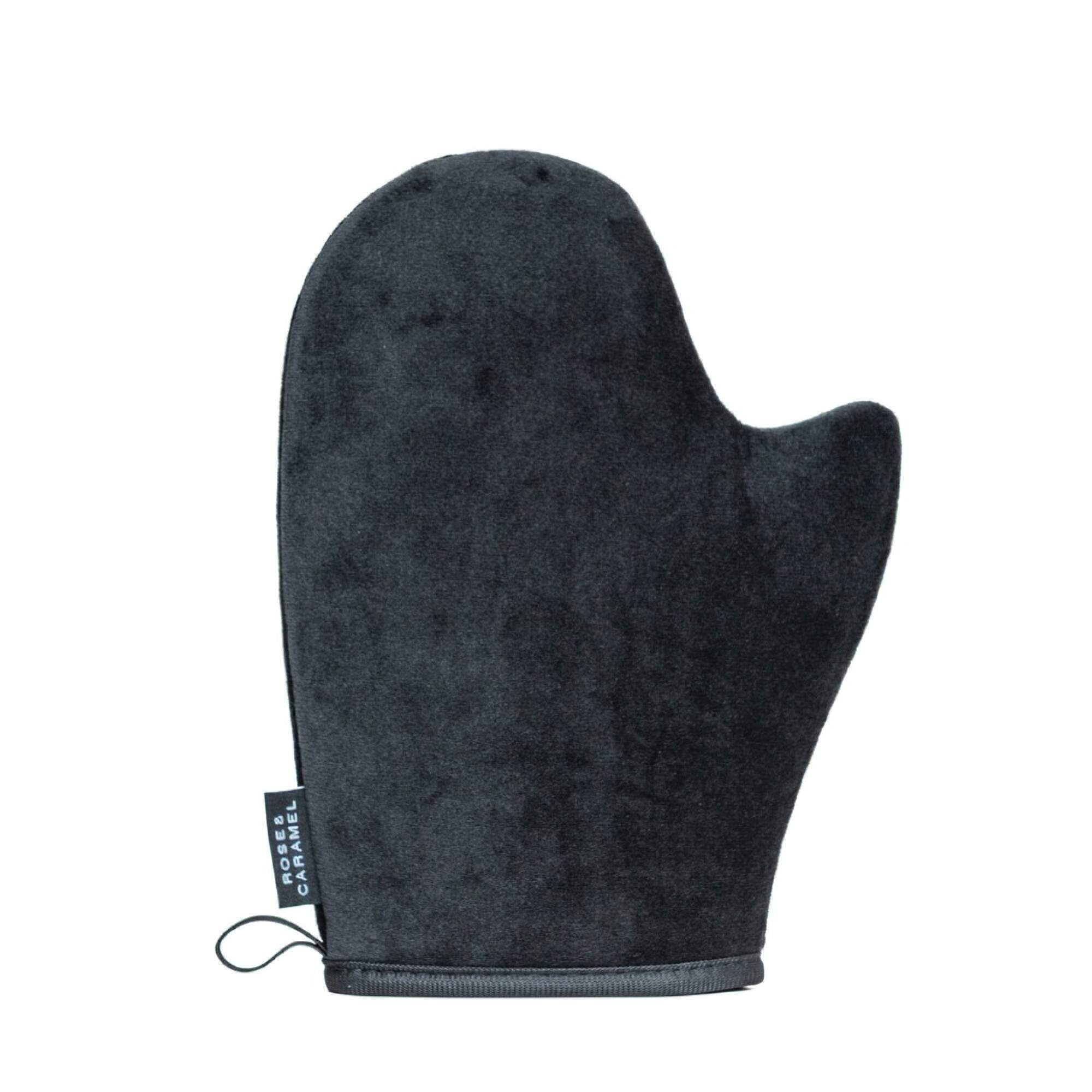 Black Rose & Caramel application mitt.