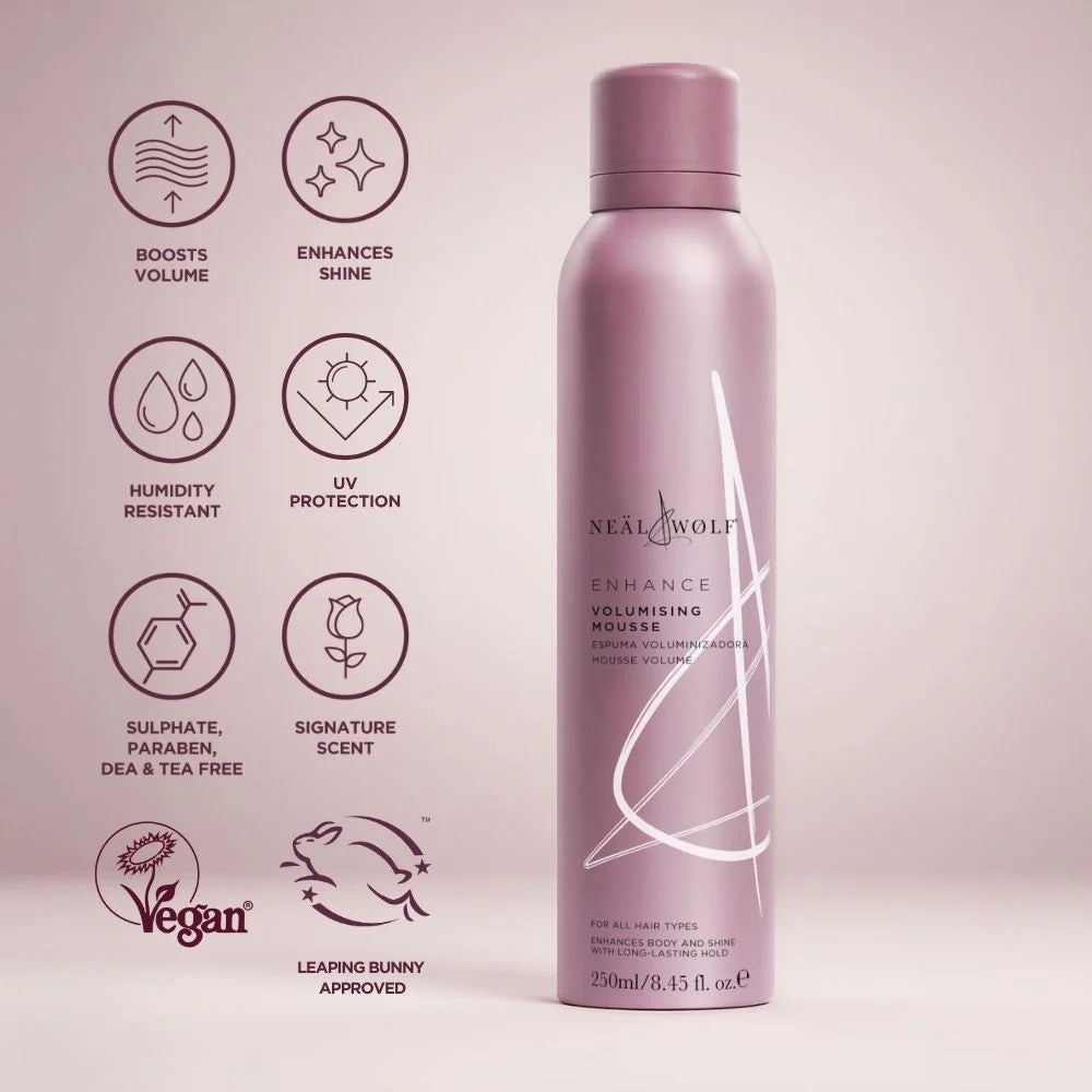 Neal & Wolf ENHANCE Volumising Mousse - 250ml