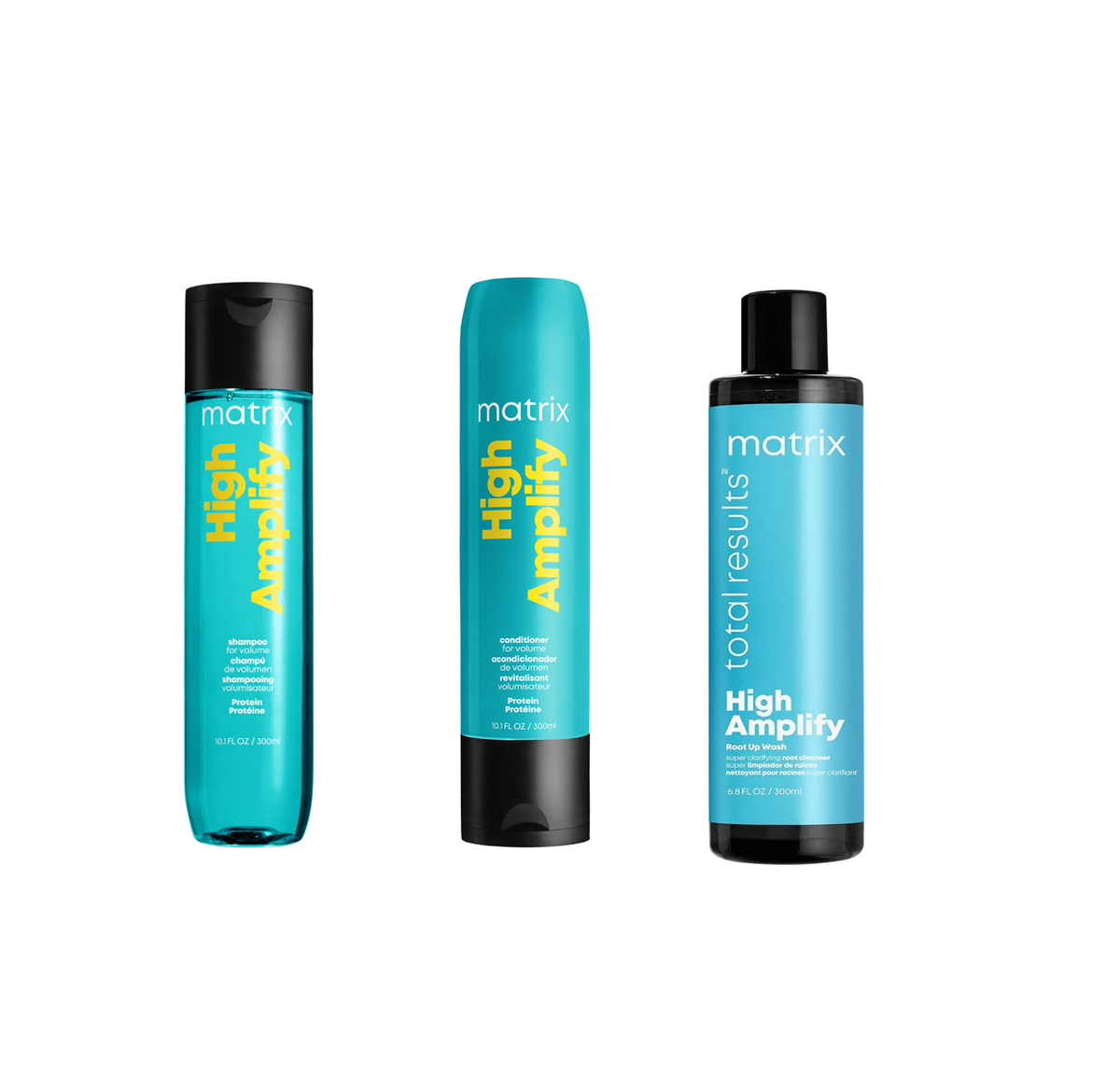 Total Results - High Amplify Shampoo 300ml & Conditioner 300ml & Root Wash