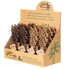 Head Jog Brush - 19 - Coconut Brush Display