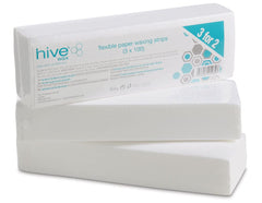 HIVE- Flexible Paper Waxing Strips 3x100pk