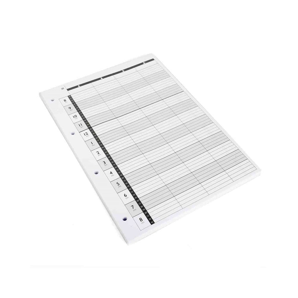 Four refill pad on a white background. 