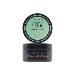 American Crew forming cream pot on a white background. 