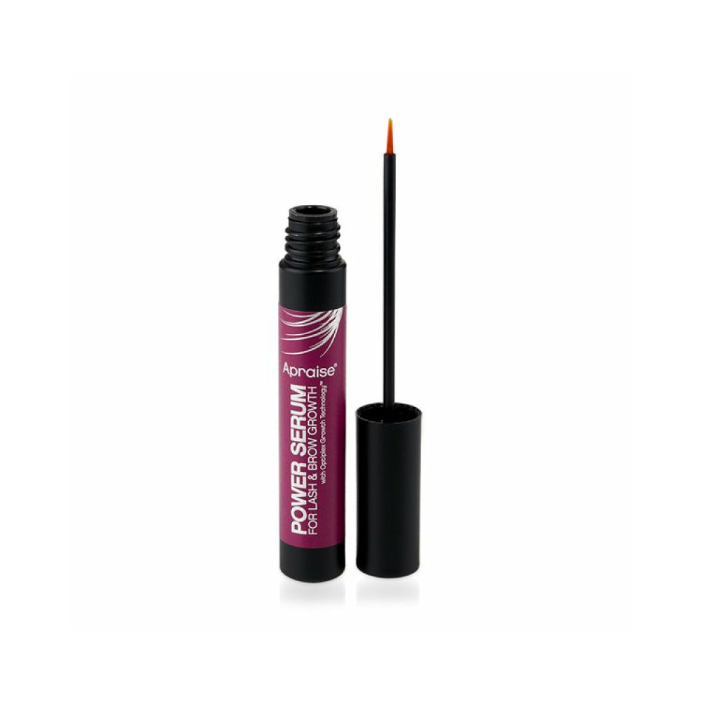 Power serum tube on a white background. 