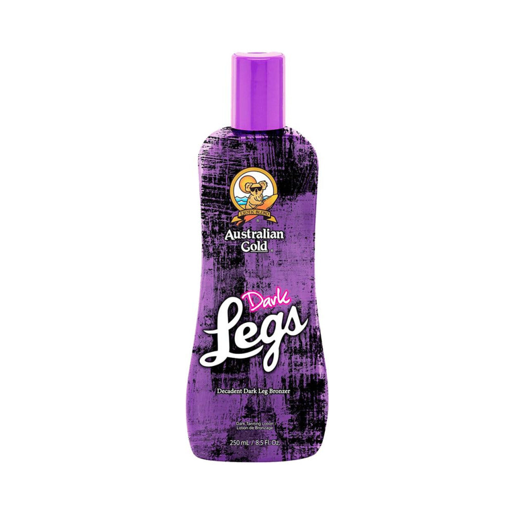 Australian Gold Dark Legs purple bottle