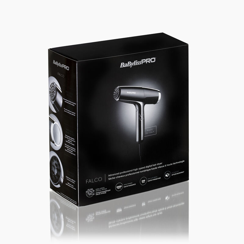 BaByliss PRO - Dryers - FALCO (Black/Silver)
