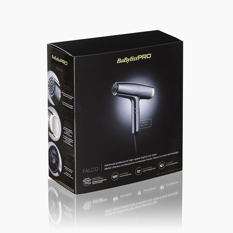 BaByliss PRO - Dryers - FALCO (Grey/Gold)