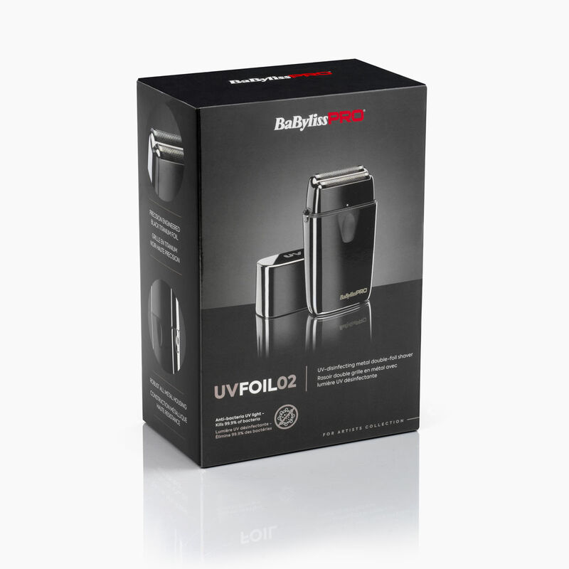 BaByliss PRO - Shavers - UV Double Foil Shaver