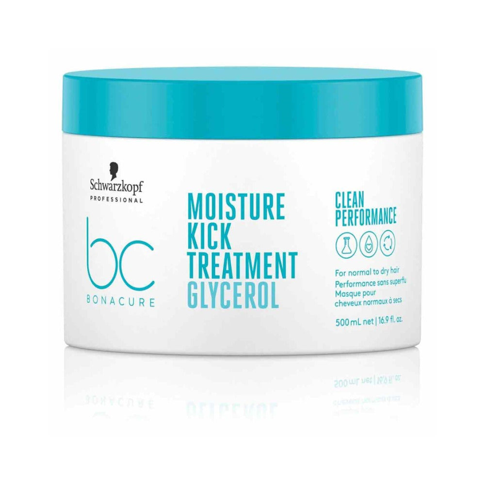 A 500ml Moisture Kick Mask on a white background. 