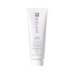A 236ml tube of Hydrasource Conditioner on a white background. 