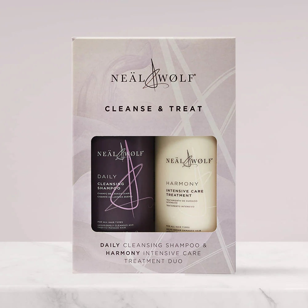 Neal & Wolf BACKBAR DUO – Cleanse & Treat (DAILY/HARMONY)