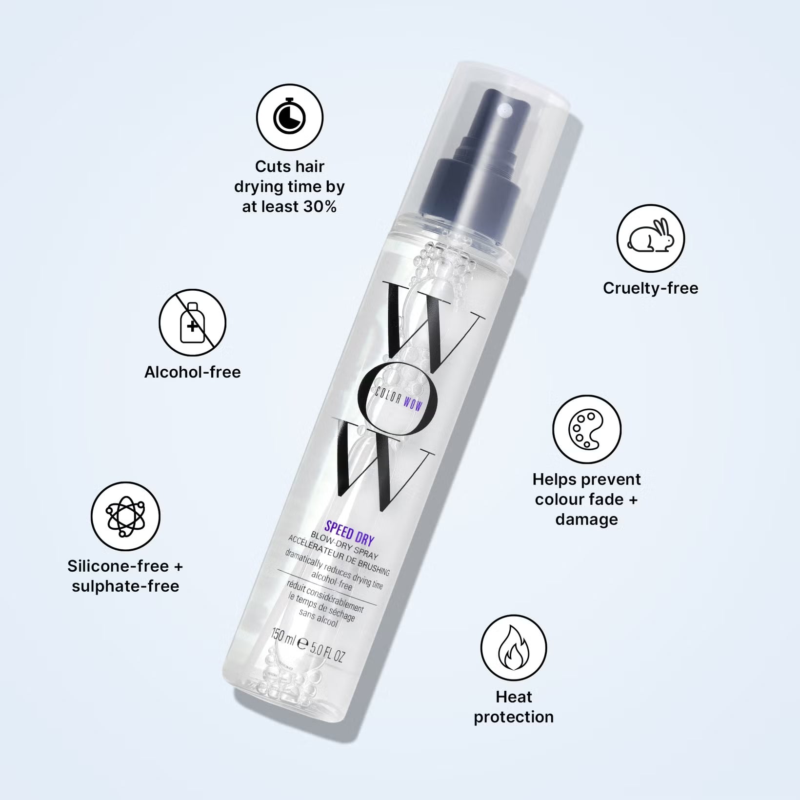 Color Wow Speed Dry Blow Dry Spray 150ml