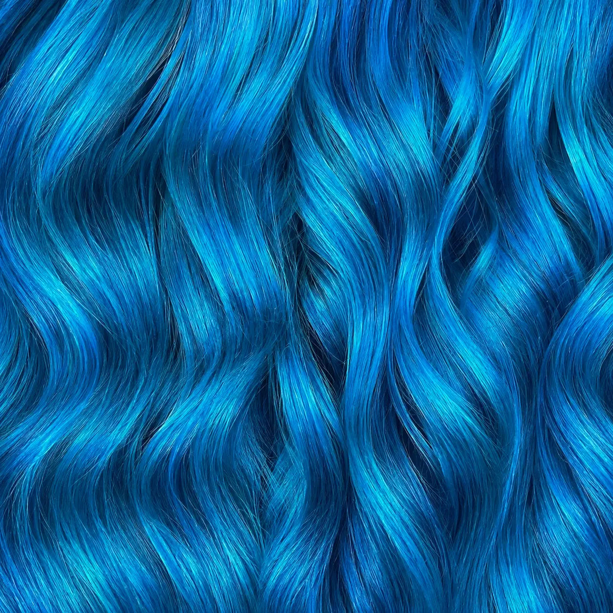 Crazy Color Capri Blue Nourishing Semi Permanent Hair Dye - Vibrant Shades 100ml