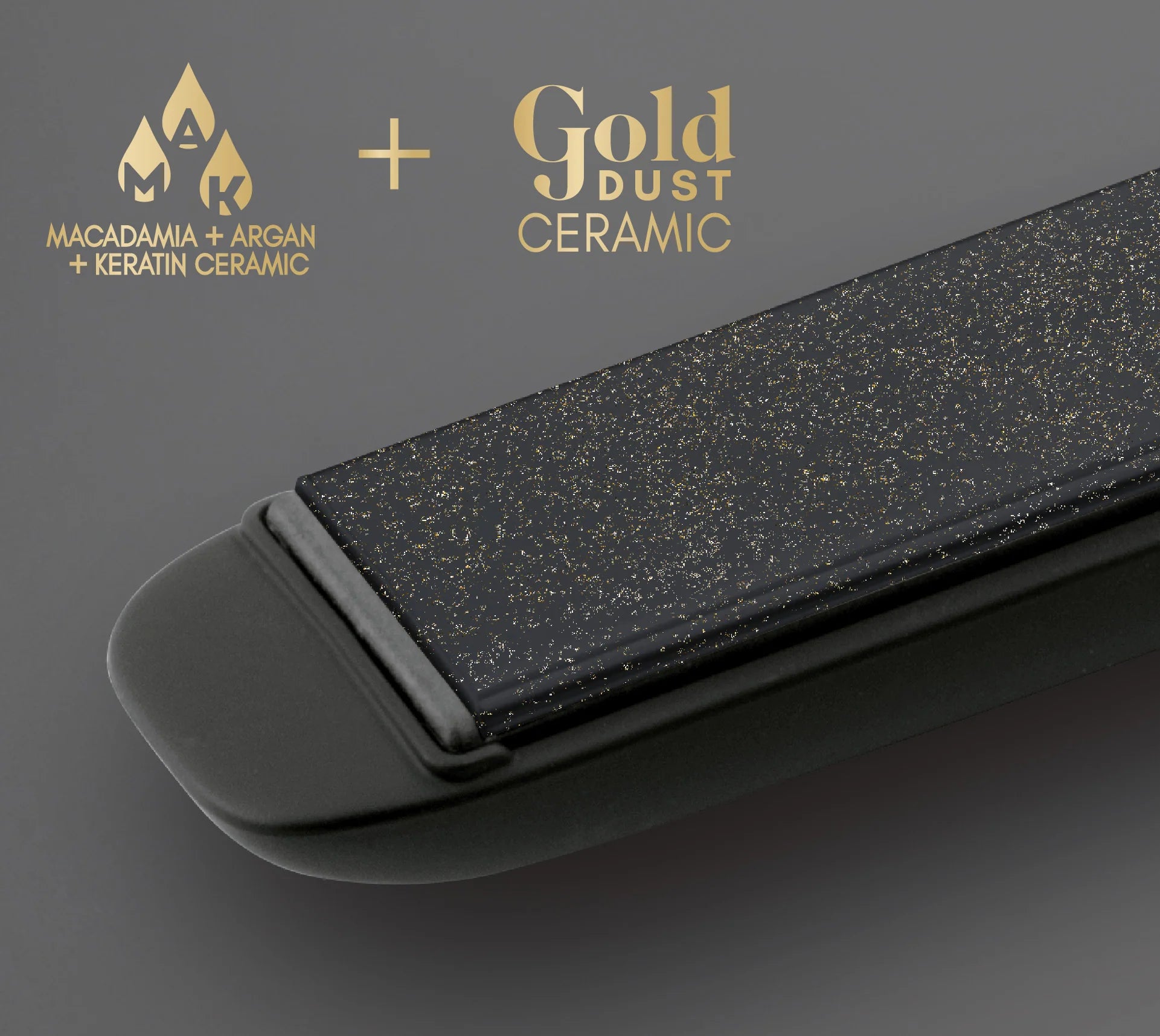 Diva Precious Metals Gold Dust Touch Straightener