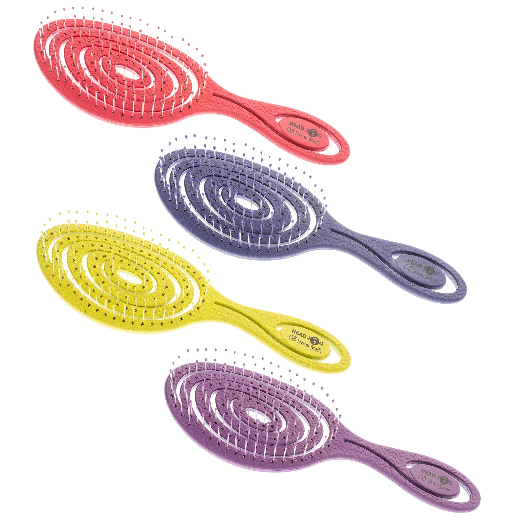Head Jog 08 Straw Brush Display - Berries Collection (12pc)