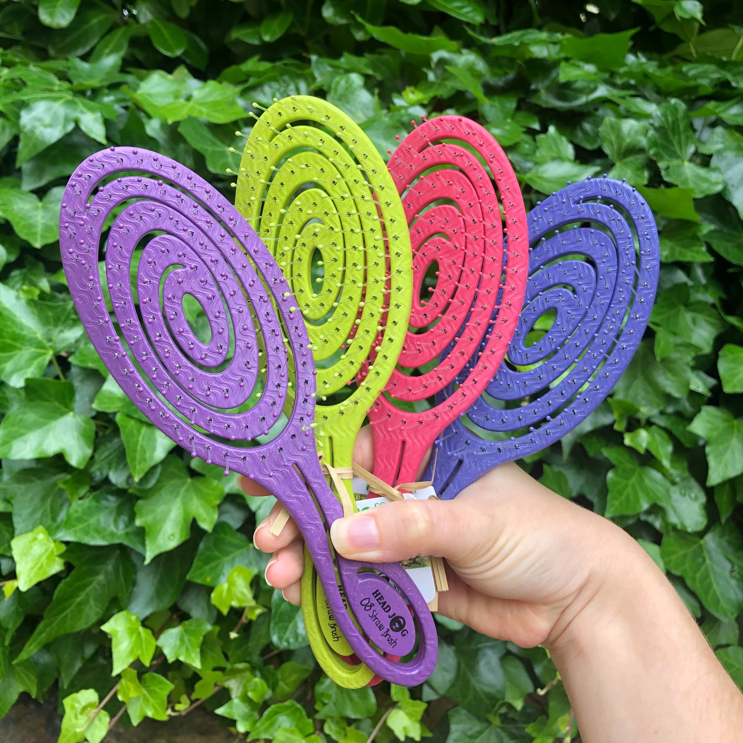 Head Jog 08 Straw Brush Display - Berries Collection (12pc)
