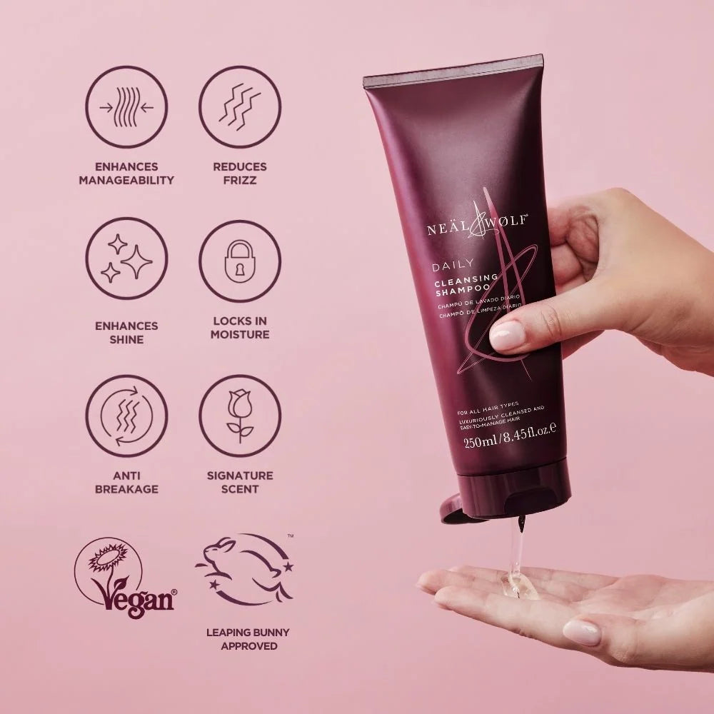 Neal & Wolf DAILY Cleansing Shampoo - 250ml