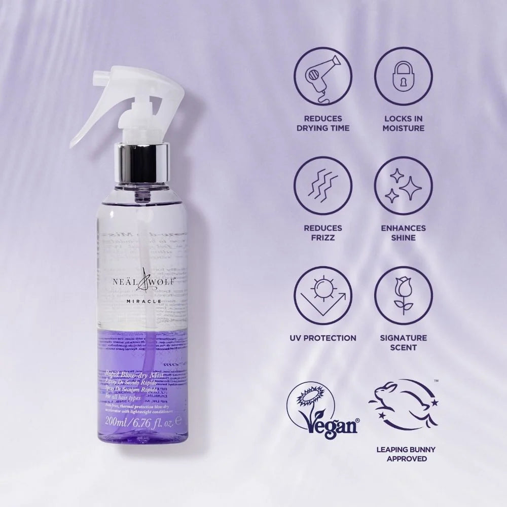 Neal & Wolf MIRACLE Rapid Blow-Dry Mist 200ml