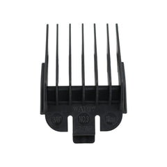 Wahl black number 3 comb attachment in black. 