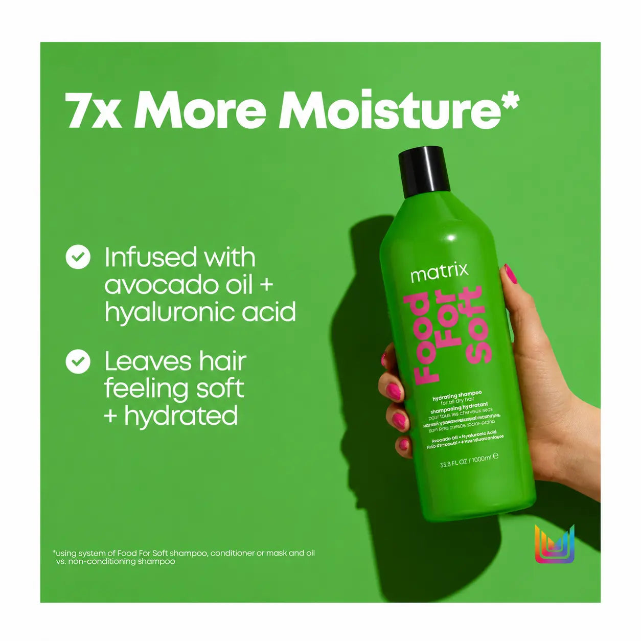 Matrix Food For Soft Shampoo 1000ml and Conditioner 1000ml Duo Set