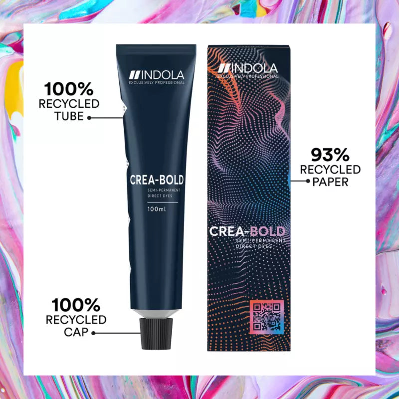 Indola CREA BOLD Semi-Permanent Colour 100ml - Bright Red