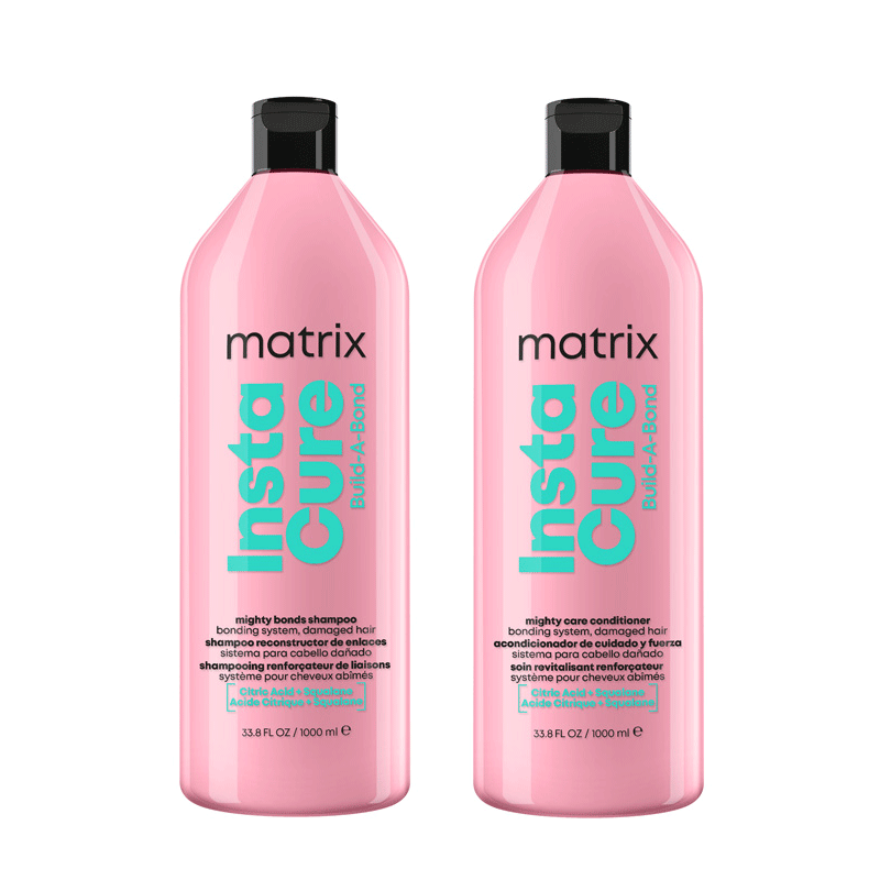 Matrix Instacure Build-A-Bond Shampoo 1000ml and Conditioner 1000ml Duo (Total Results)