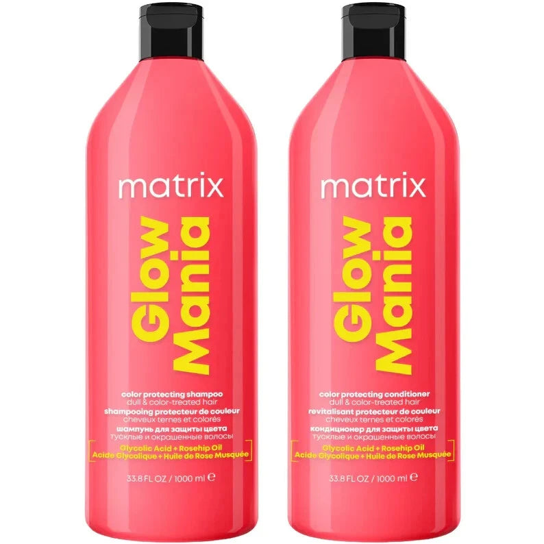 Matrix Glow Mania Shampoo 1000ml and Conditioner 1000ml Duo (Total Results)