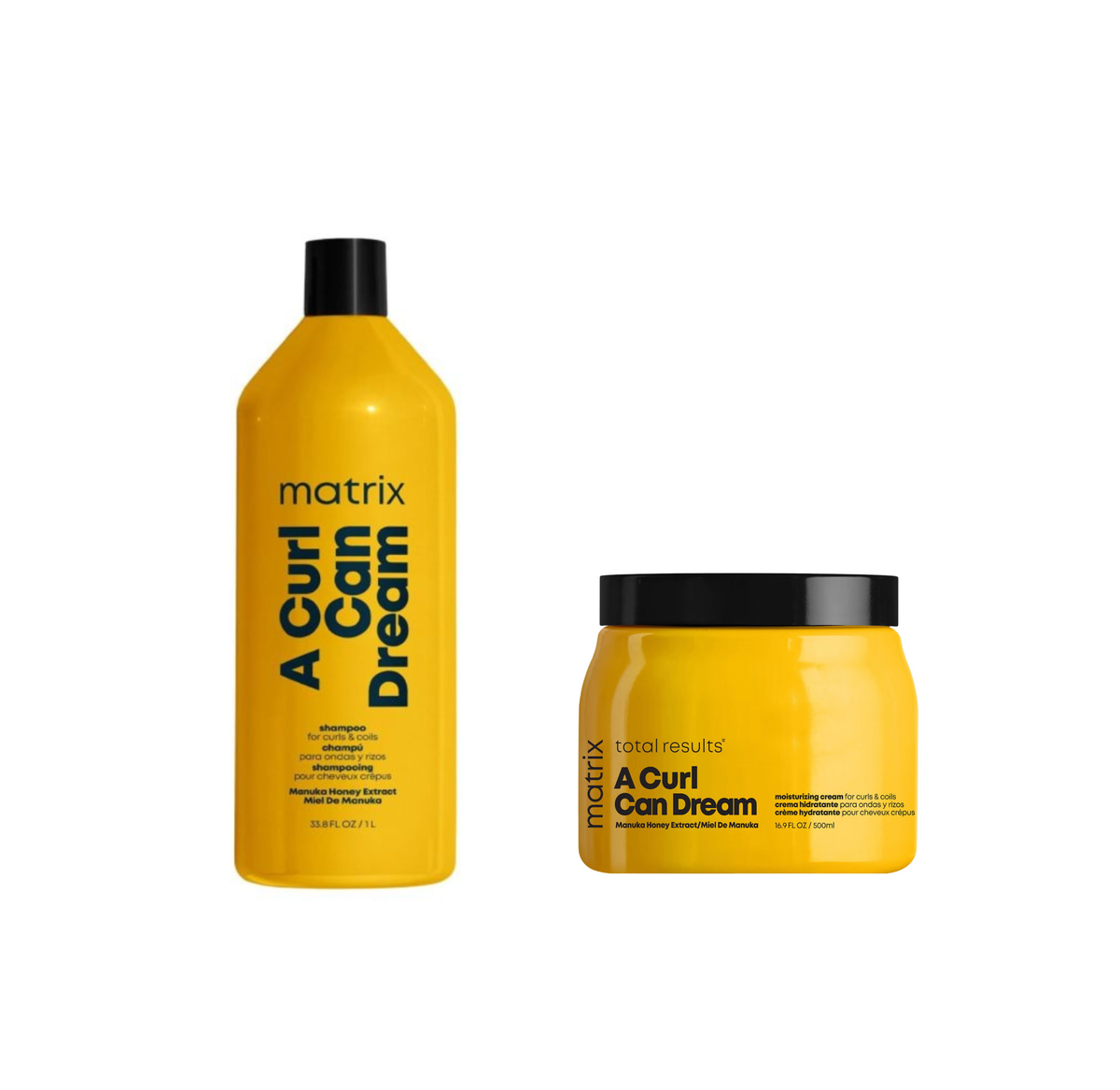 Total Results - Curl Can Dream - Shampoo 1000ml & Moisturising Cream