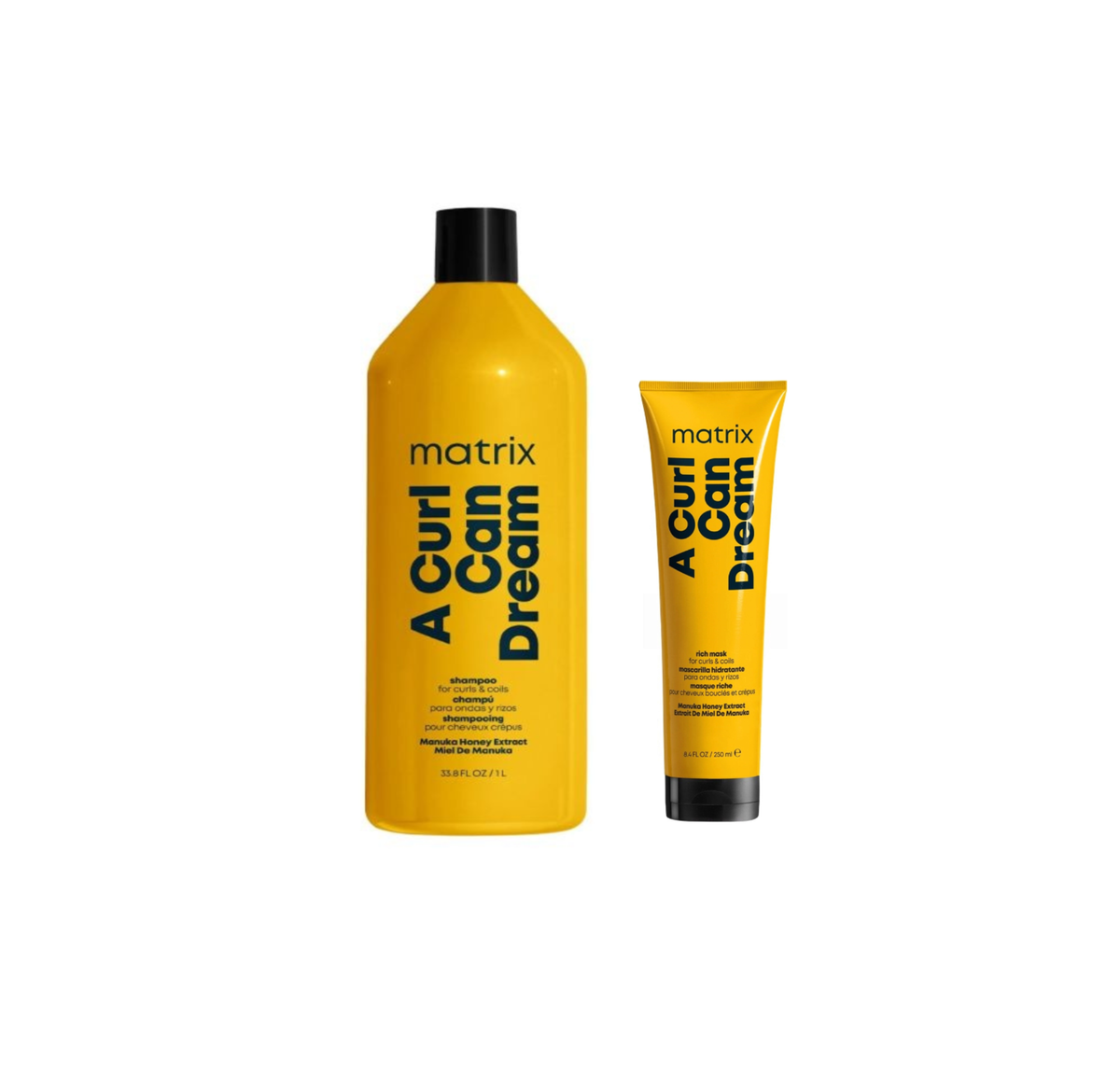 Total Results - Curl Can Dream - Shampoo 1000ml & Mask 280ml