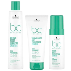 Schwarzkopf - Volume Boost - Shampoo 250ml & Conditioner 200ml & Foam