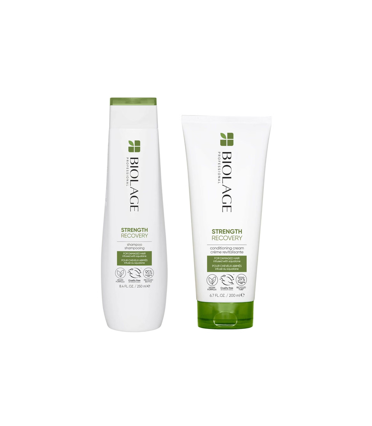 Biolage - Strength Recovery - Shampoo 250ml & Conditioner 200ml