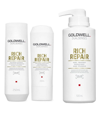 Goldwell - Rich Repair - Shampoo 250ml & Conditioner 200ml & Treatment 500ml