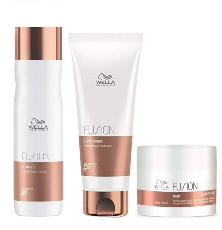 Wella - Fusion - Shampoo 250ml & Conditioner 200ml & Mask 150ml