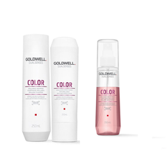 Goldwell - Color Brilliance - Shampoo 250ml & Conditioner 200ml & Serum Spray