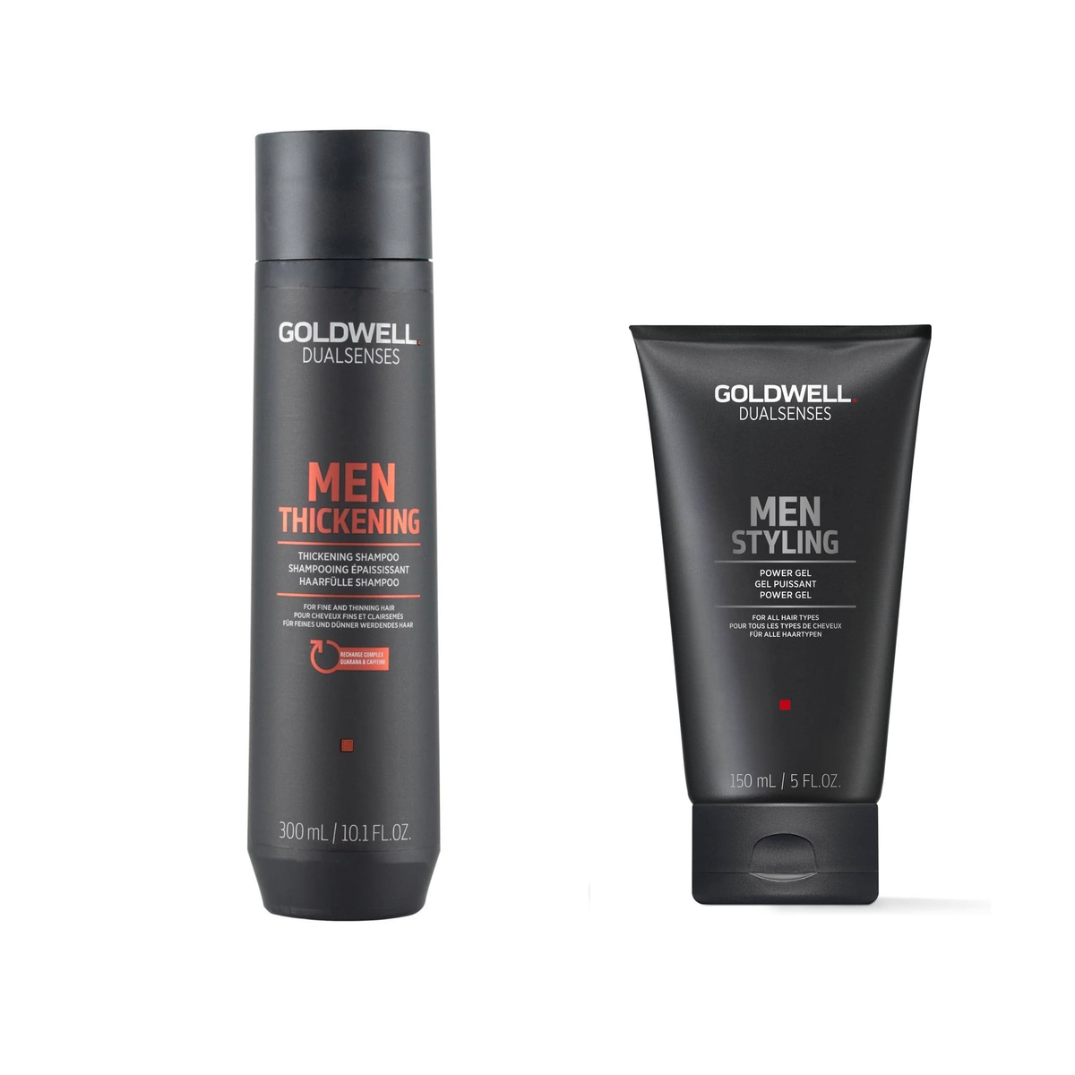 Goldwell - Mens - Thickening Shampoo 300ml & Power Gel