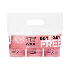 Just Wax - Strip Wax - Pink Creme Wax (2+1)