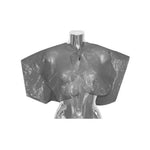 DMI Essentials Grey Disposable Shoulder Capes - Pack of 100
