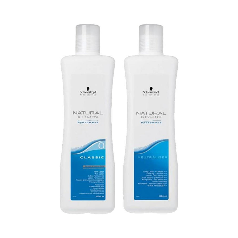 Schwarzkopf Natural Styling - Classic - Perm Lotion 0 & Neutraliser Duo