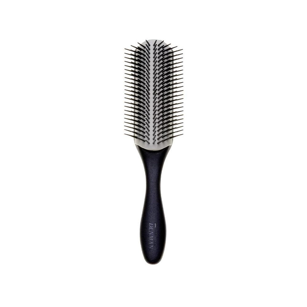 Denman D4N Black & White Original Styler 9 Row Brush