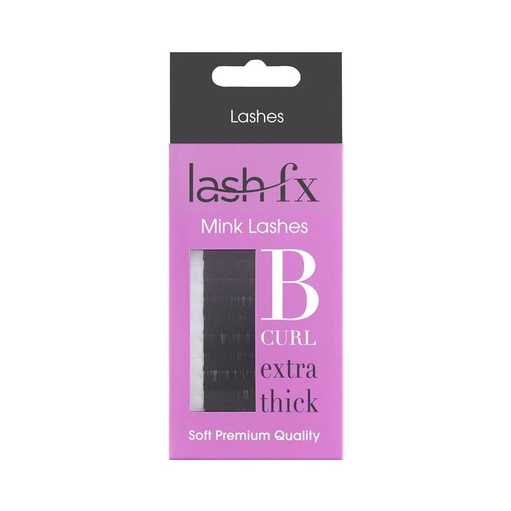 Lash FX - Loose Lashes - B Curl Extra Thick (0.20) 0.5gm 9mm