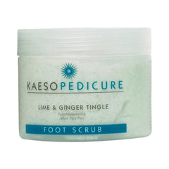 Kaeso Pedicure - Lime & Ginger Tingle Foot Scrub 450ml