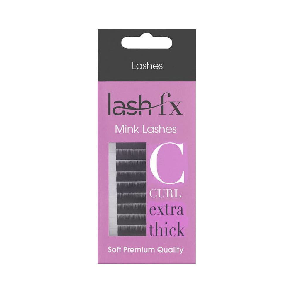 Lash FX - Tray Lashes Mink - C Curl Extra Thick (0.20) 10mm