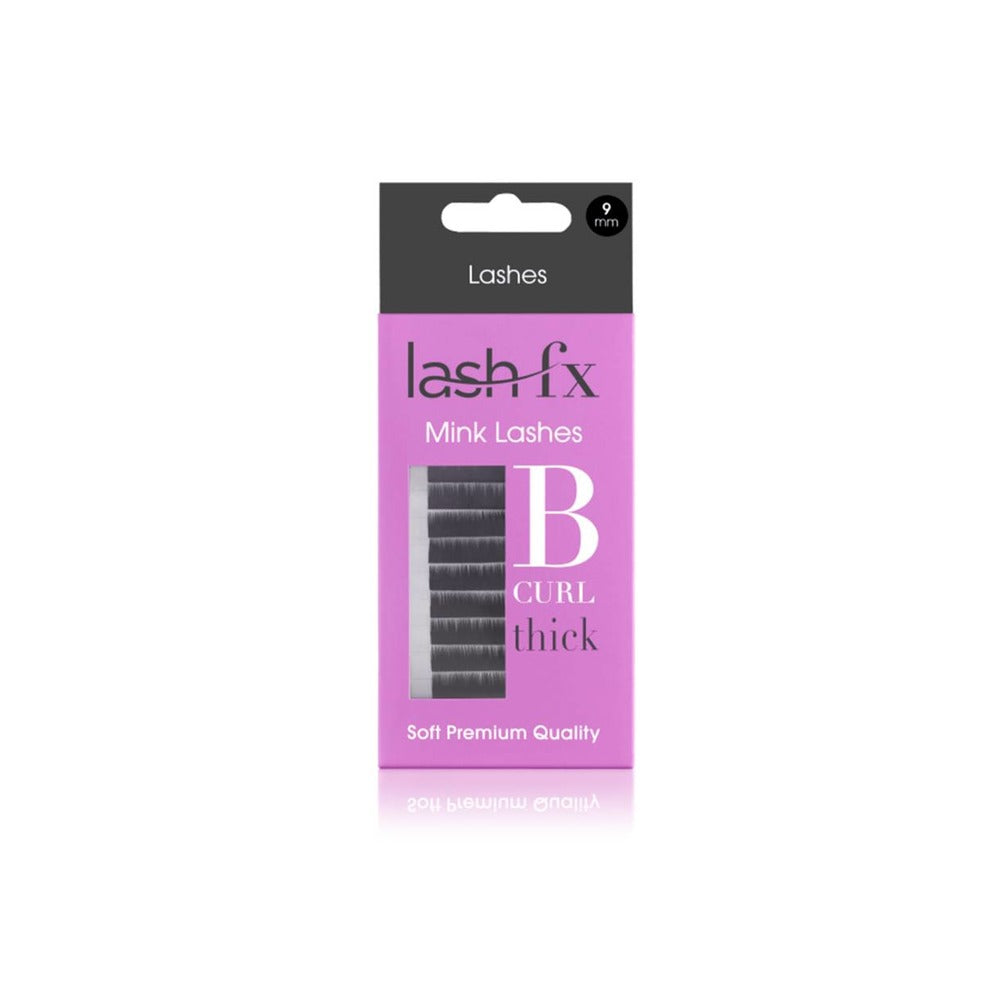 Lash FX - Tray Lashes Mink - B Curl Thick (0.15) 12mm