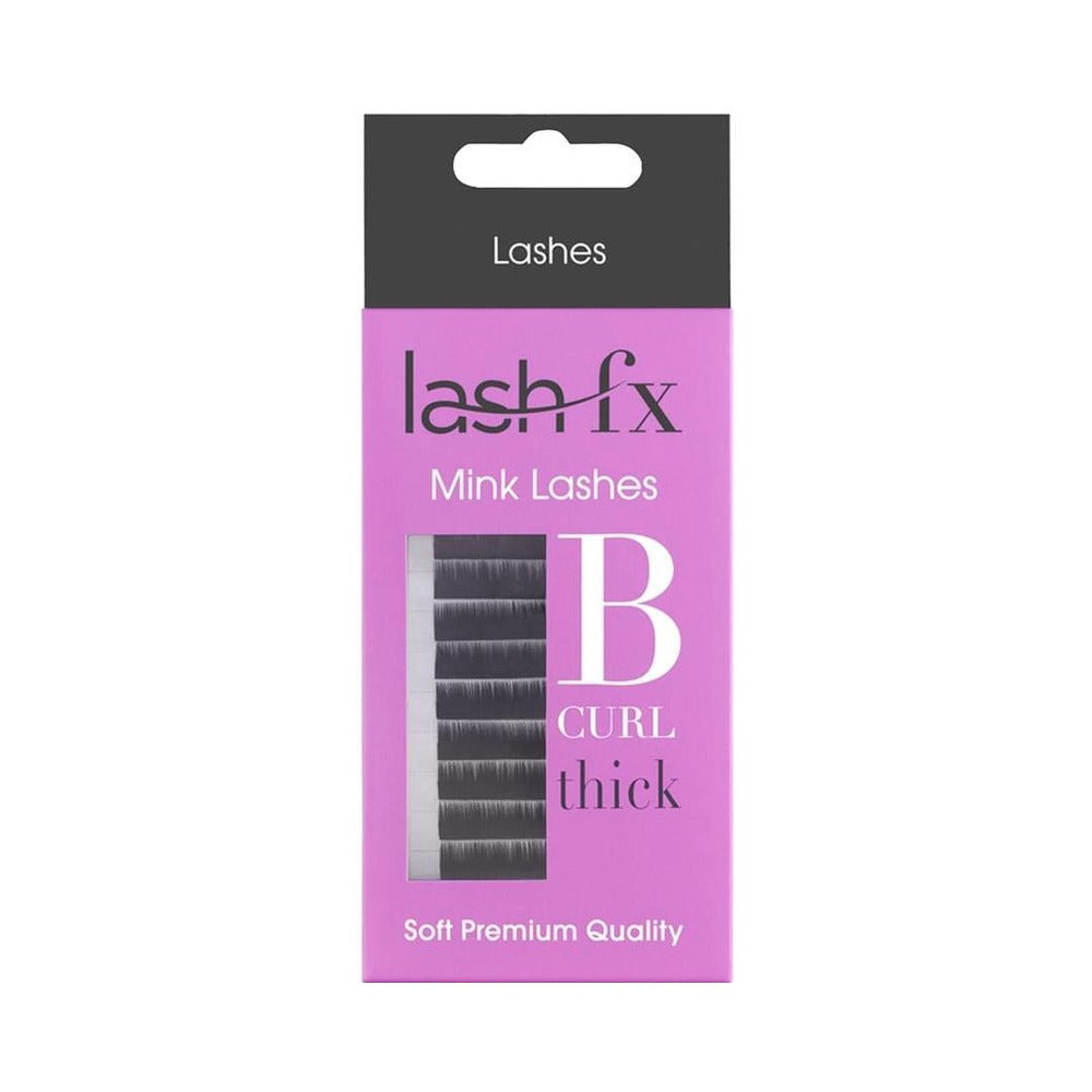 Lash FX - Loose Lashes - B Curl Thick (0.15) 0.5gm 8mm