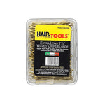 Hair Tools 2.5" Waved Kirby Grips Blonde - Professional Hair Pins 500 Pack