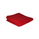 Hair Tools Luxury Raunchy Red Towels - 100% Pure Cotton Salon Towels 50cm x 85cm 12 Pack