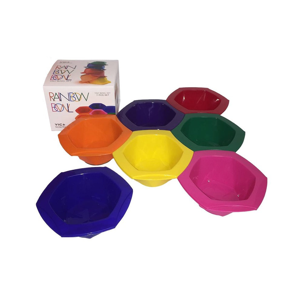 Prisma Rainbow Tint Bowl Set - 7pc