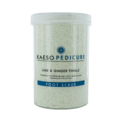 Kaeso Pedicure - Lime & Ginger Tingle Foot Scrub 1200ml